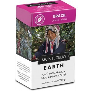 Café en grano MONTECELIO BRASIL 100% arábica 250 gramos