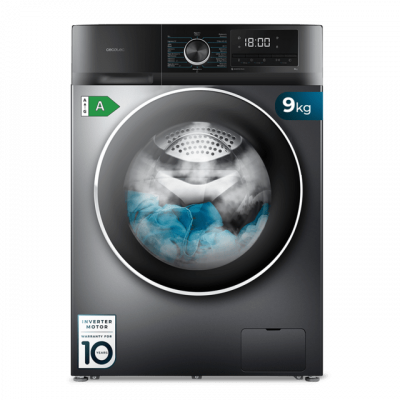 LAVADORA CECOTEC 02469 BOLERO DESSCODE 9500 9KG 1400RPM A INVERTER INOX