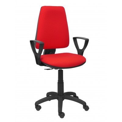 Silla Elche CP bali rojo brazos fijos