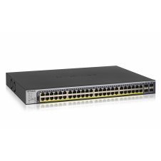 NETGEAR GS752TP-300EUS switch Gestionado L2/L3/L4 Gigabit Ethernet (10/100/1000) Energ?a sobre Ethernet (PoE) 1U Negro