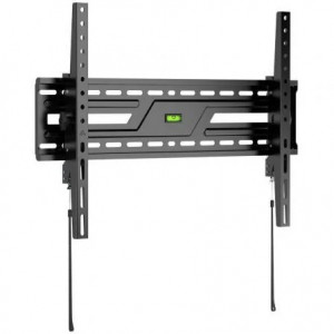 Soporte TV fijo inclinable de pared Aisens WT86T-315, 37-86 pulgadas, hasta 75 kg, VESA hasta 600x400 mm, incl. -10°/+5°, negro