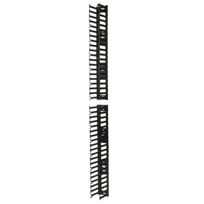 APC AR7588 canaleta para cable Bandeja portacables recta Negro