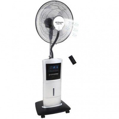 VENTILADOR NEBULIZADOR DE PIE ORBEGOZO SFA 7000 - 100W - 3 MODOS FUNCIONAMIENTO - Ø ASPAS 40CM - DEPOSITO 1.5L - ALTURA REGULABLE - MANDO A DISTANCIA