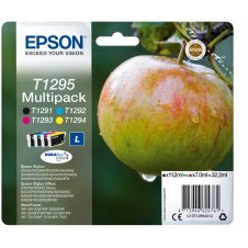 Cartucho Epson Apple Multipack T1295 4 colores etiqueta RF C13T12954022