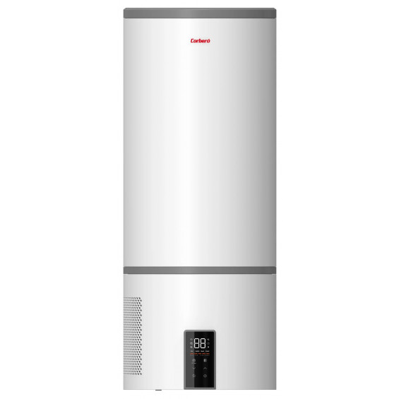 Termoacumulador híbrido Corberó CTHM80, 80 litros, bomba de calor R290, clase A+, blanco