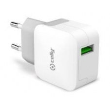 Cargador De Pared Celly 1xusb-a Blanco