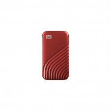 WD Disco SSD 2000 GB My Passport USB 3.2 Gen 2 Type-C Portable Rojo