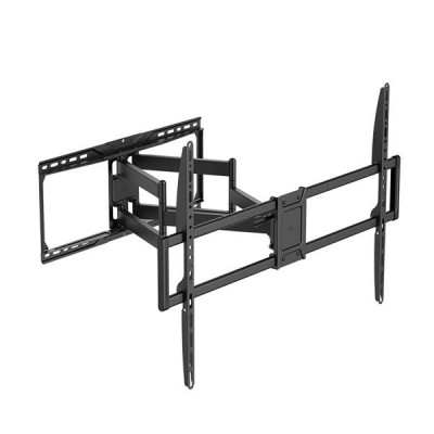 Cromad CR1217 Soporte de Pared con Brazo Articulado Reforzado para TV de 50-105 - Giratorio, Inclinable y Extensible - Peso Max 75Kg - VESA 600x400mm