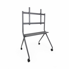 TooQ iSTAND Soporte de Suelo con Ruedas para Pantallas 50