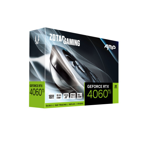 Zotac GAMING GeForce RTX 4060 Ti AMP NVIDIA 16 GB GDDR6