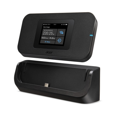 Connect Enduro M4D router inalámbrico Doble banda (2,4 GHz / 5 GHz) 5G Negro