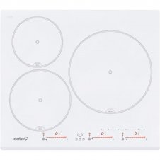 Cata INSB6030WH Encimera 3F Induccion Blanca