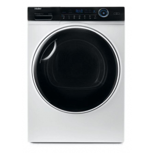 Secadora con bomba de calor Haier HD90-A3979-S, 9kg, clase A+++, Vapor, 66dB, 14 programas, blanco