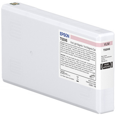 Epson T55W6 Vivid Light Magenta Cartucho de Tinta Original - C13T55W600