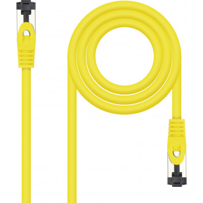 Nanocable Cable red Cat. 8.1 2GHZ SSTP Amarillo 2m