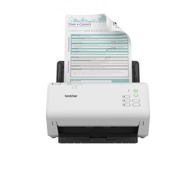ADS-4300N escaner Escáner con alimentador automático de documentos (ADF) 600 x 600 DPI A4 Negro, Blanco