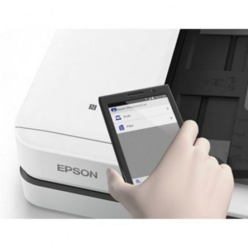 Escáner Documental Epson WorkForce DS-1660W con Alimentador de Documentos ADF/ Doble Cara