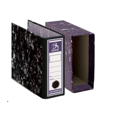 DOHE Caja archivador A-Z sin rado cuarto natural