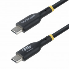 StarTech.com Cable de Carga USB-C de 3m - Cable USB Tipo C - Certificación USB-IF - PD de 240W EPR - Cable USB 2.0 USB-C de Carga para Portátiles -