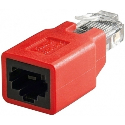Adaptador Crossover Cruzado RJ45 Cat5e