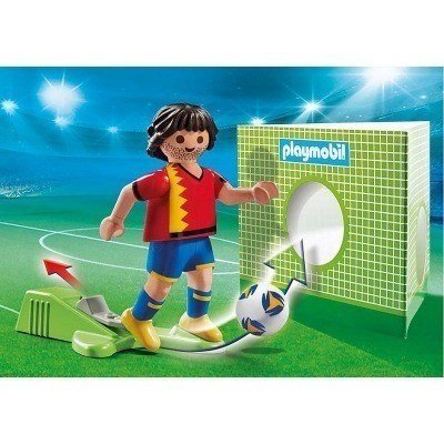 Playmobil deportes jugador de futbol - españa