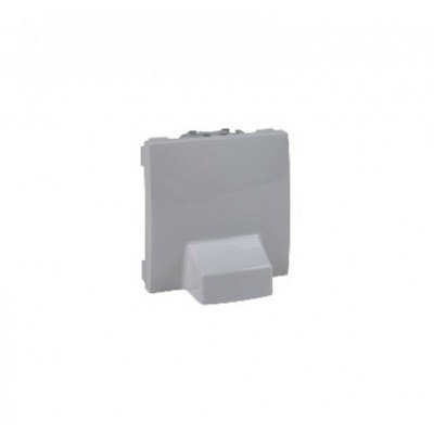 SALIDA CABLES ANCHA UNICA BLANCO