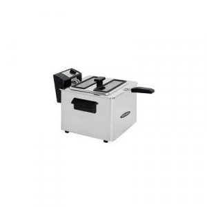 Freidora de aceite Orbegozo FDR80, 8 litros, inox