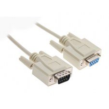 Nanocable Db9/m A Db9/h 1.8m Beige