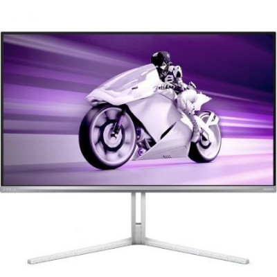 Monitor Gaming Philips Evnia 32M2N8900 31.5/ 4K/ 0.03ms/ 240Hz/ OLED/ Multimedia/ Regulable en altura/ Blanco