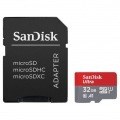 Sandisk Ultra A1 Tarjeta Micro SDHC 32GB UHS-I U1 Clase 10 120MBs + Adaptador SD