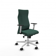 Piqueras y Crespo Albacete direcci?n sincro bali verde botella brazos 1D blancos base blanca ruedas 65 nailon