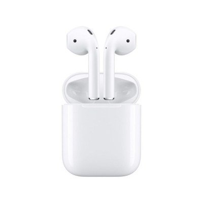 Auriculares Bluetooth Apple AirPods V2 con estuche de carga