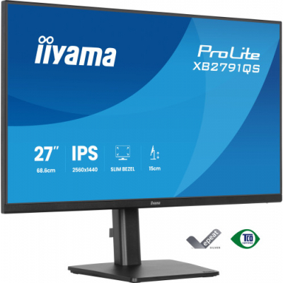 MONITOR IIYAMA 27 IPS, 4-SIDE SLIM BEZEL 2560X1440 75HZ