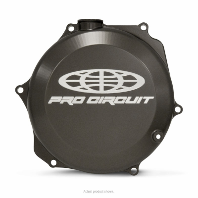 Tapa de embrague Pro Circuit para Suzuki RM-Z450: aluminio, negro CCS08450