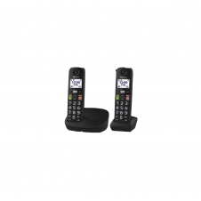 Panasonic KX-TGU112 Teléfono DECT Identificador de llamadas Negro