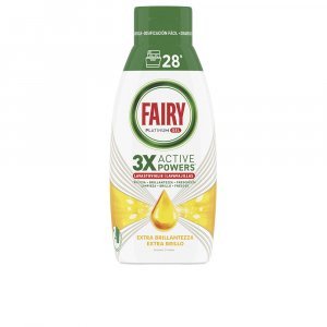 FAIRY PLATINUM gel máquina limón 28 lavados