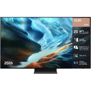 Televisor OLED Samsung TQ77S93HATXXC, S93H, 77 pulgadas, 4K, 165 Hz, Vision AI Smart TV, grafito