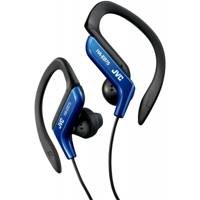 HA-EB75 Auriculares Alámbrico gancho de oreja, Dentro de oído Deportes Negro, Azul