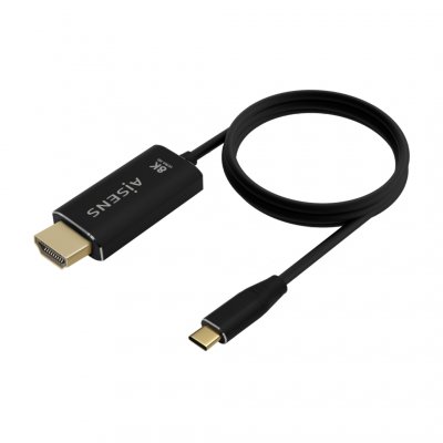 ADAPTADOR USB-C A HDMI 8K 60HZ AISENS 1M NEGRO