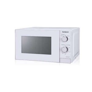 Microondas de superficie Corberó CMICM4020W, 20 litros, potencia 700W, 5 funciones, control mecánico, blanco