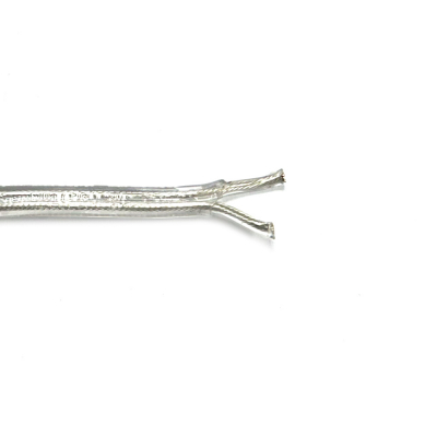 Manguera plana fror 2 x 0,75 mm² transparente euro/m