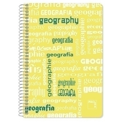 BLOCK PACSA ASIGNAT. 4º 80h CD.4 GEOGRAF - Pack de 4 unidades