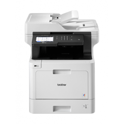 Brother MFC-L8900CDW - Impresora multifunción - color - laser - 215.9 x 355.6 mm (original) - A4/Legal (material) - hasta 31 ppm (copiando) - hasta 31 ppm (impresión) - 300 hojas - 33.6 Kbps - USB 2.0
