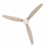 Ventilador De Techo Cecotec Energysilence Aero 5300 White&Wood/ 30W/ 3 Aspas 132Cm/ 6 Velocidades
