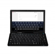 Mini teclado bluetooth con soporte para tablet y movil smartphone universal