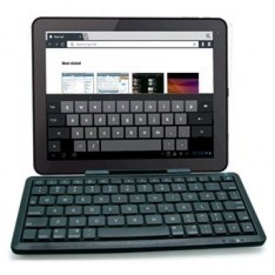 Mini teclado bluetooth con soporte para tablet y movil smartphone universal