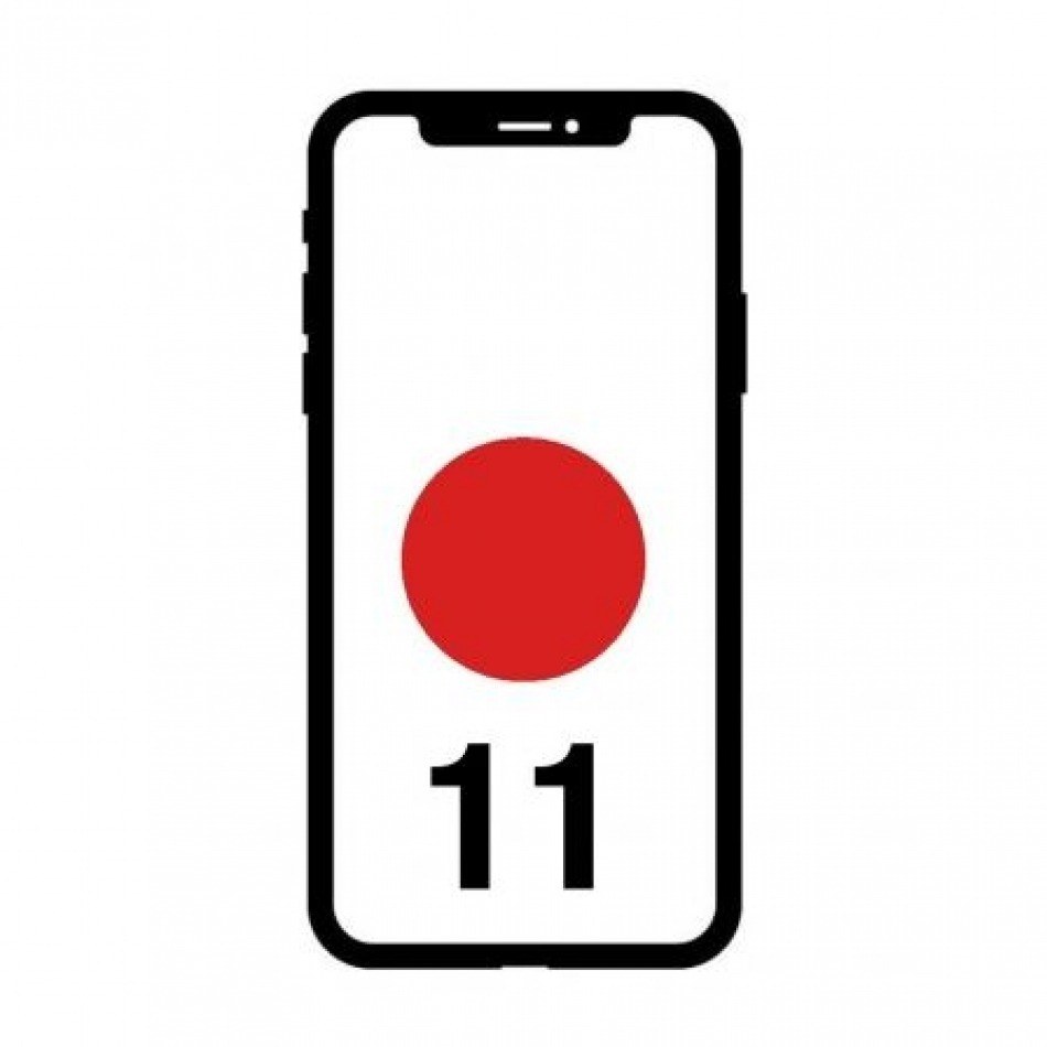 Smartphone Apple iPhone 11 64GB/ 6.1/ Rojo