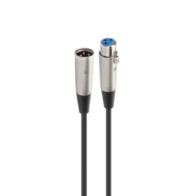 Cable xlr fonestar 10m - macho - hembra - negro