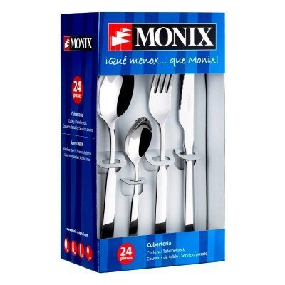CUBERTERIA MONIX M201074 24 PIEZAS GENOVA