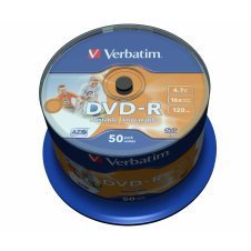 Dvd Verbatim 43533 DVD en blanco 4,7 GB DVD-R 50 pieza(s) 43533